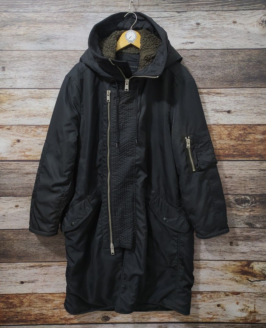 Jaket Allsaints Mason Parka Jaket Parka Allsaints Allsaints Parka Jacket Jaket Allsaints Fesyen Pria Pakaian Baju Luaran di Carousell