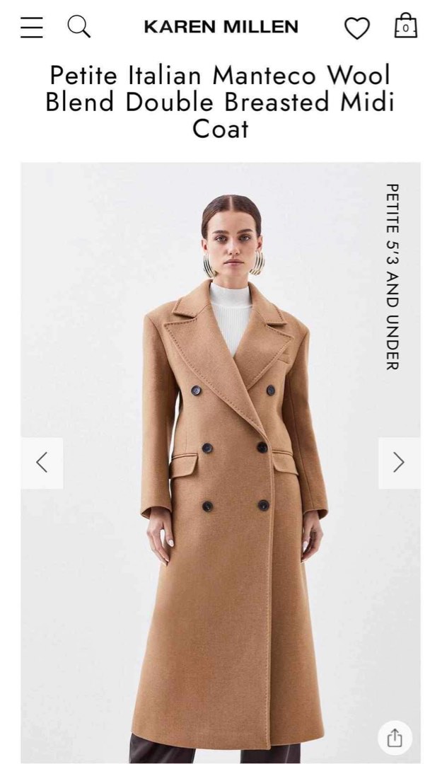 Karen petites coat clearance