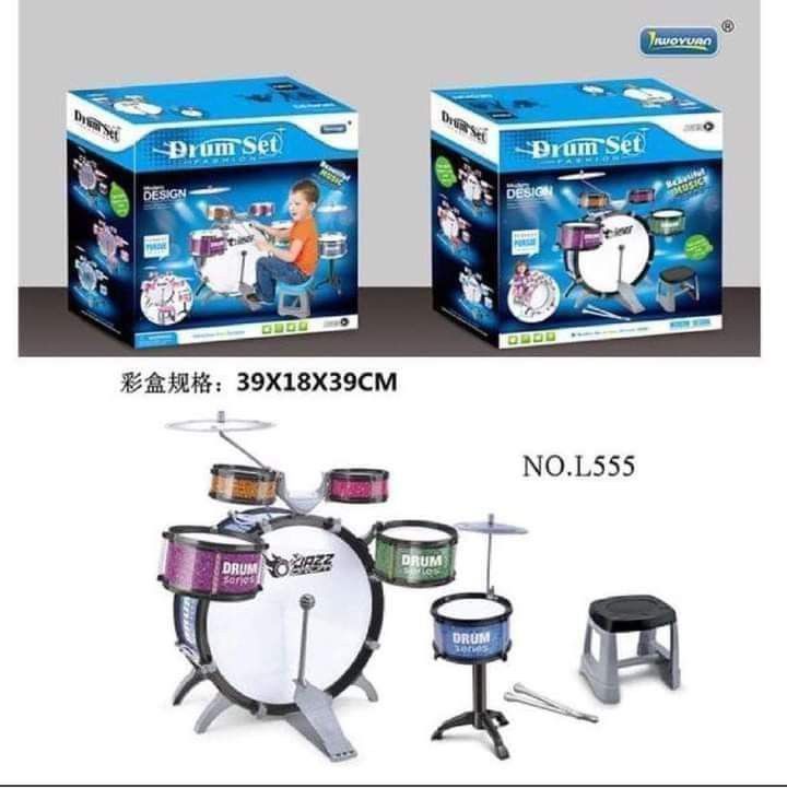 kids drums set (Category: Musical Instruments) located in Manila. Submitted by asstditems (Listing ID 1334926416, Image 1). Description: gl DRUM SET SIZE：80 CM X 43 CM X 56 CM Same day delivery within metro manila Mode of Payment: CASH ON DELIVERY GCASH BANK TRANSFER Pm for inquiries! Happy Shopping & God bless..