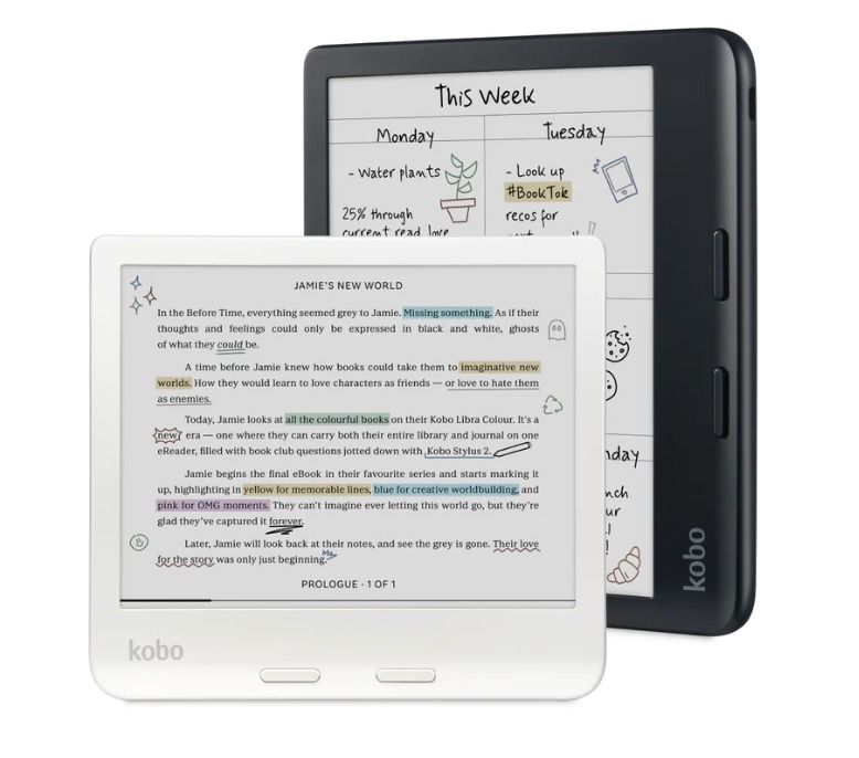 Black Friday Sale KOBO LIBRA COLOUR (Category: E-Readers) located in Pasay City. Submitted by pamsstuff (Listing ID 1334901926, Image 1). Description: The NEWEST model of the Kobo Libra 7" E Ink Kaleido™ 3 display with FastGLR and Dark Mode 32GB KOBO LIBRA COLOUR BUNDLES Kobo Libra Colour - 15,500 Kobo Libra Colour + Kobo Sleep Cover - 17,700 Kobo Libra Colour+ Stylus - 19,400 Kobo Libra Colour + Kobo Sleep Cover + Kobo Stylus 2 - 22,000 Connecti
