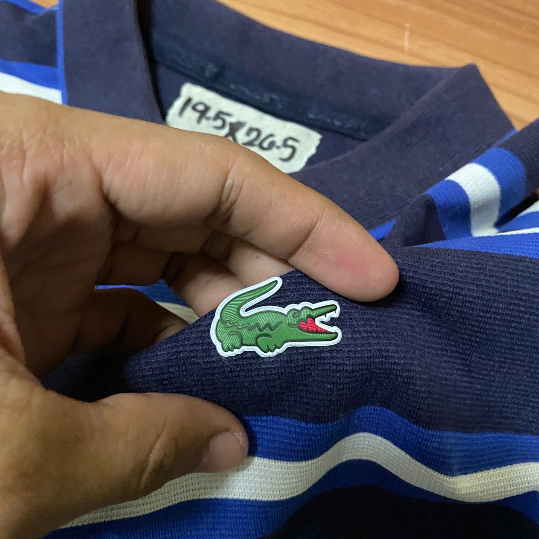Lacoste sports rubber logo
