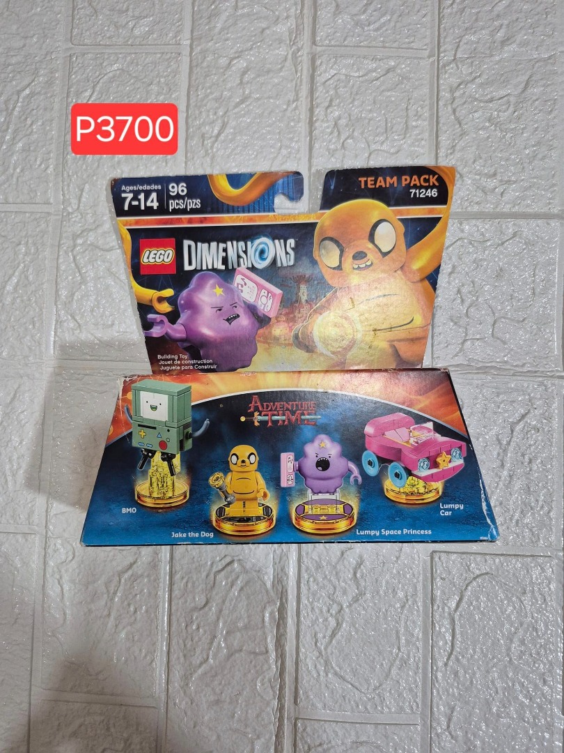 LEGO Dimensions 71246 Adventure Time Jake the Dog and Lumpy Space Princess Hobbies Toys Toys Games on Carousell
