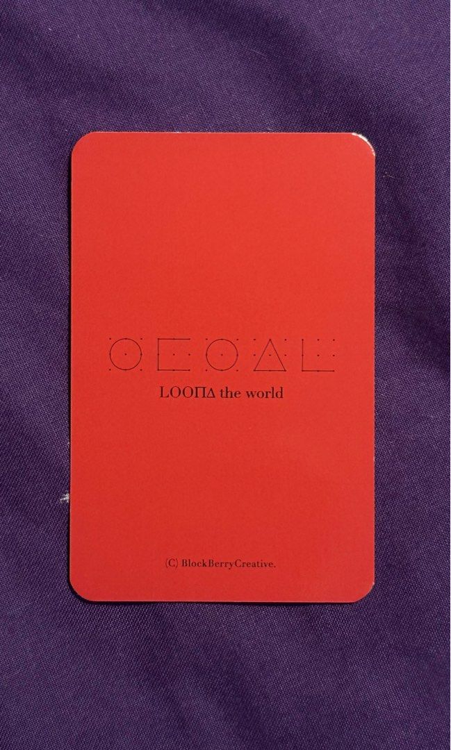 LOONA GOWON 12:00 Photocard (Category: K-Wave Merchandise) located in Taguig. Submitted by clothesluvr (Listing ID 1335001383, Image 2). Description: .