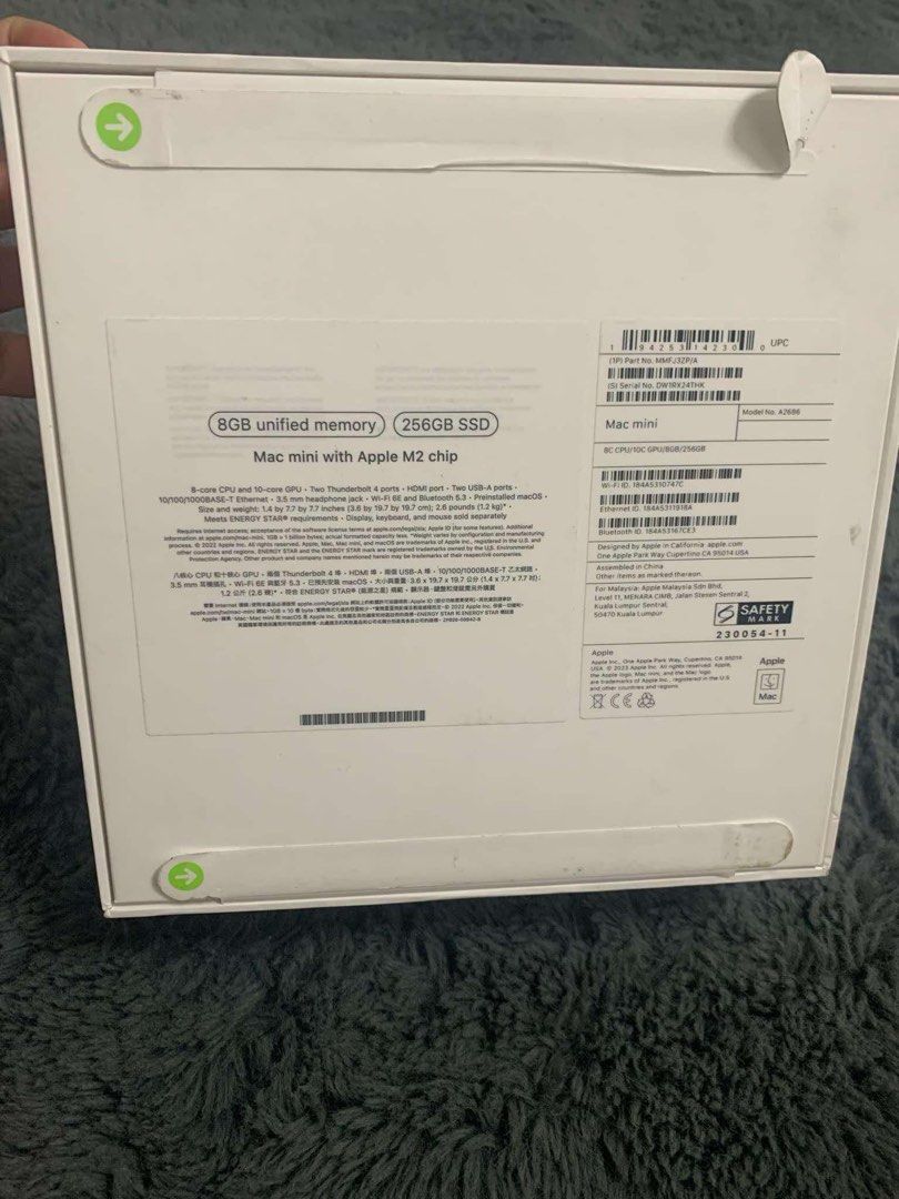 MAC MINI M2 (Category: Laptops & Notebooks) located in Baguio. Submitted by charmOnlineShop (Listing ID 1335063409, Image 3). Description: never been used. unli check po, location : around taguig area po. .