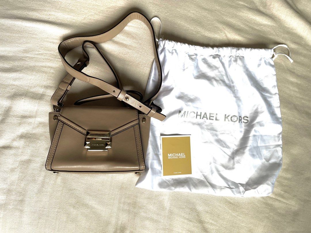 Michael Kors Whitney Mini Messenger Bag Truffle