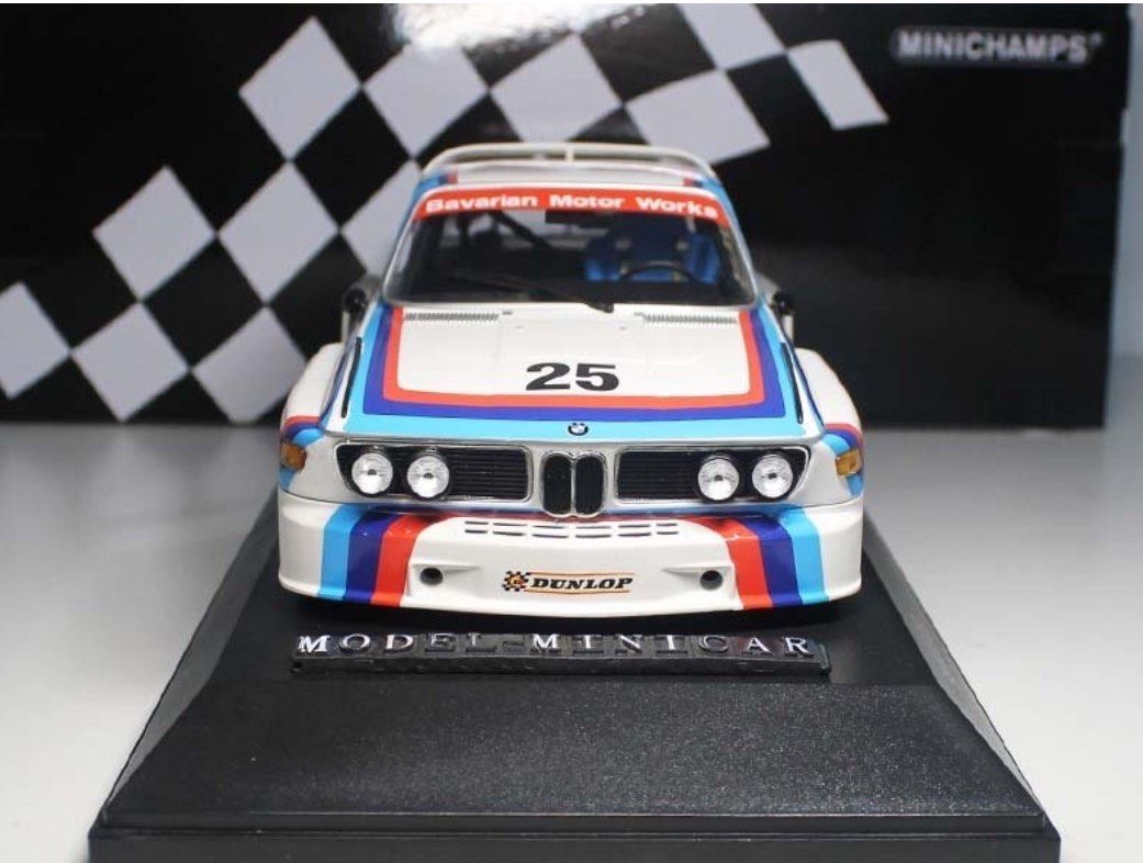 ミニチャンプス 1/18 BMW 3.0 CSL 25# J01-2-007-3 BMW 3.0 CSL モデルカー