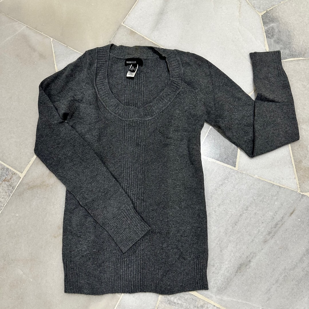 MNG Mango Ladies Knitwear Long Sleeve Top Women s Fashion Tops Longsleeves on Carousell