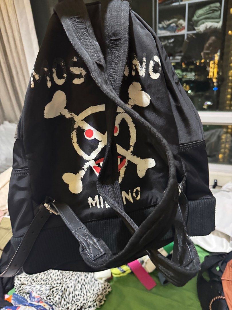 Moschino jacket backpack shop
