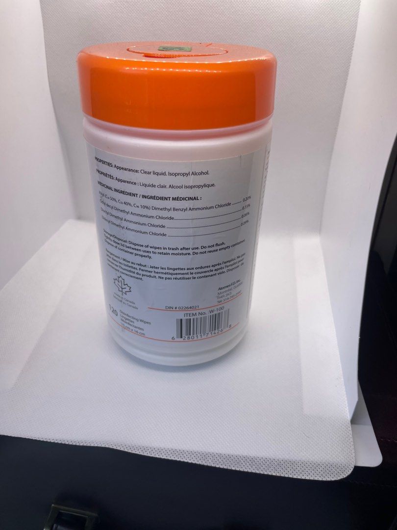 Multi action 5 sanitizing wipes (Category: Sanitary Hygiene) located in San Juan City. Submitted by stphilippines (Listing ID 1334973275, Image 2). Description: All purpose sanitizing wipes. Effective and safe. 120 wipes full wipes. .