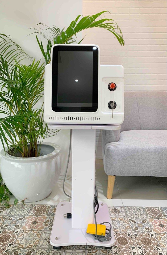 Nubway RF Microneedling Machine (Category: Medical Supplies & Tools) located in Muntinlupa City. Submitted by prettybangtannoona (Listing ID 1335068913, Image 2). Description: RF Microneedling Machine with Fractional RF handle from Nubway China Lightly used, no issues RFS: will upgrade Needle tips may be bought from China (will forward supplier) Message me for any inquiries May view device in Alabang.