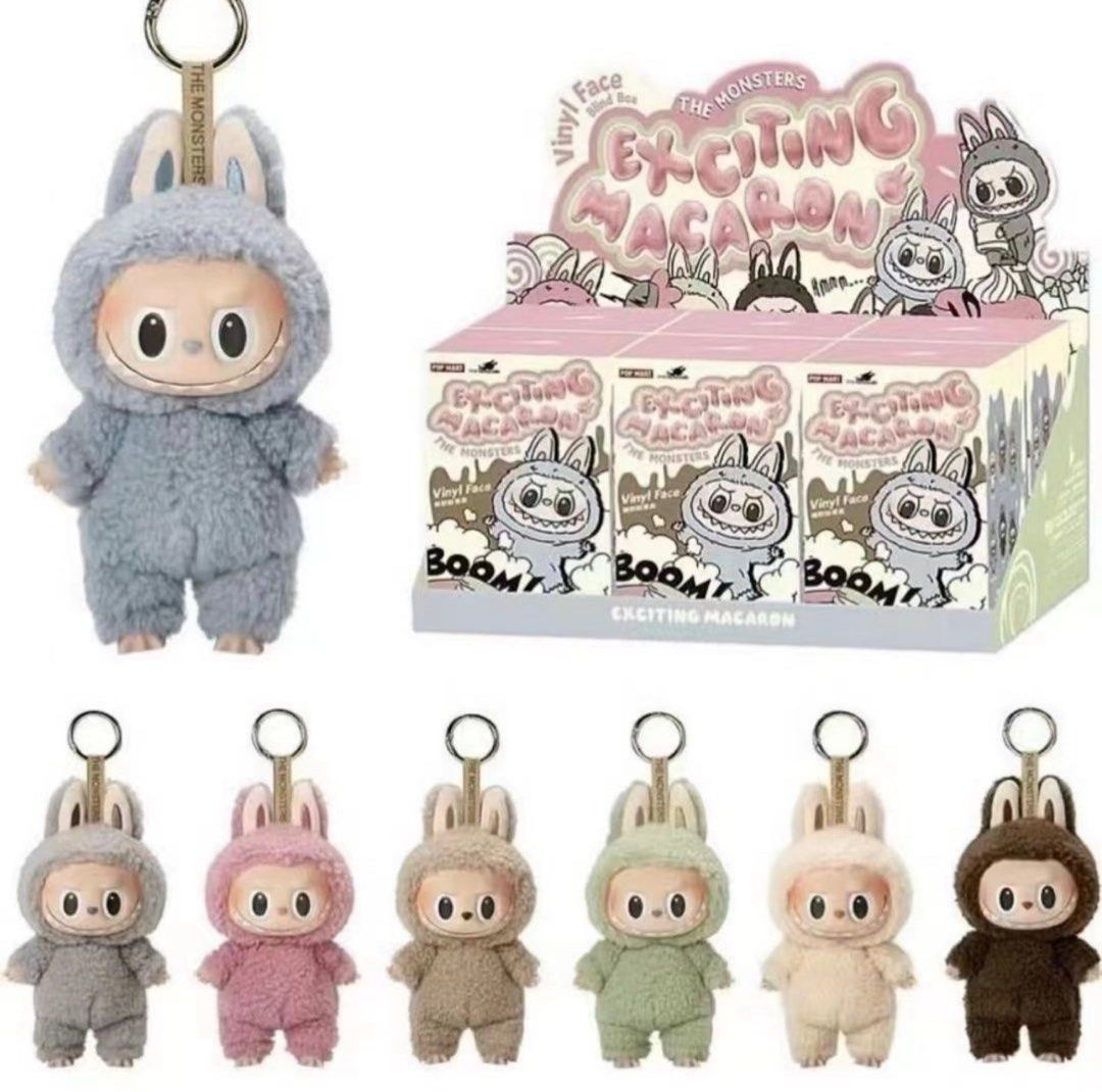 POPMART LABUBU THE MONSTERS マカロンぬいぐるみ1代（新品 マカロン 