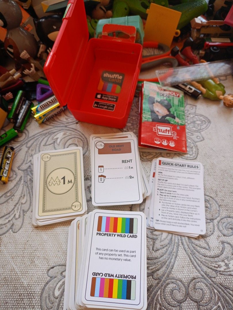 monopoly rare cards Amazon.com: Monopoly Deal Card Game in Collectible Storage Tin | Ages 8+ |  2-5 Players | 15 Mins. | Fun Family Games for Kids, Teens, and Adults main image 1
