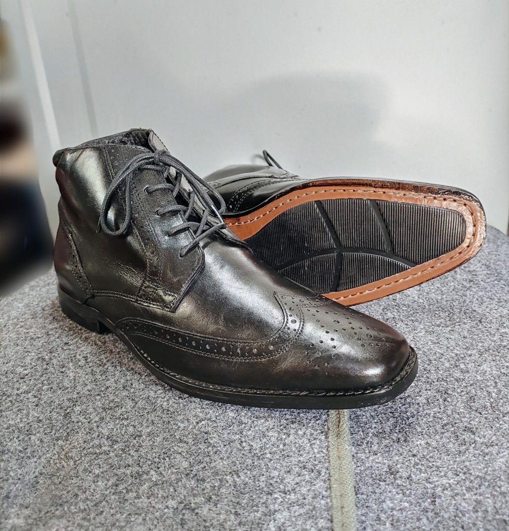 Rockport wingtip boots cheap