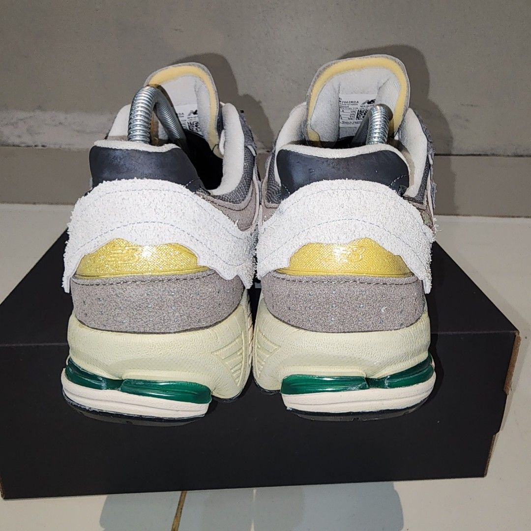 Grey New Balance 580 Classic Yellow Sepatu Acheter New Balance 580