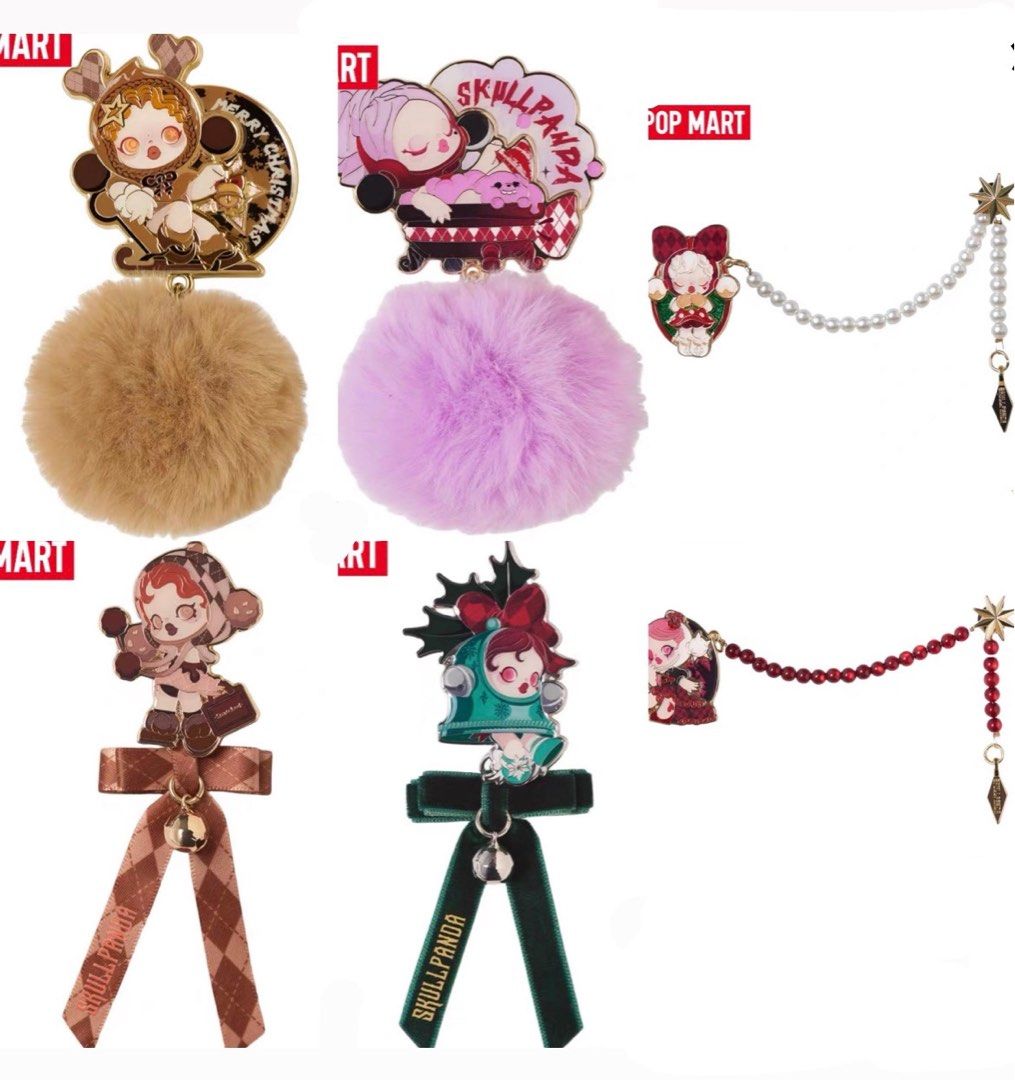 SKULLPANDA TELL ME WHAT YOU WANT SERIES PENDANT BLIND BOX POPMART / FULL  SET / confirmed design / single blind box p