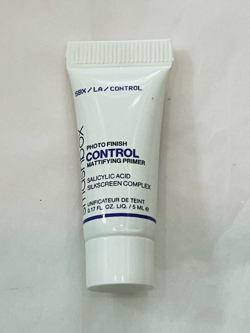 SMASHBOX PHOTO FINISH CONTROL MATIGYING PRIMER (Category: Makeup) located in San Juan City. Submitted by cashfrancefashioncosmetics_ph (Listing ID 1334906816, Image 1). Description: ‼️SMASHBOX PHOTO FINISH CONTROL MATIGYING PRIMER 5ML 📌450 ONLY NO BOX.