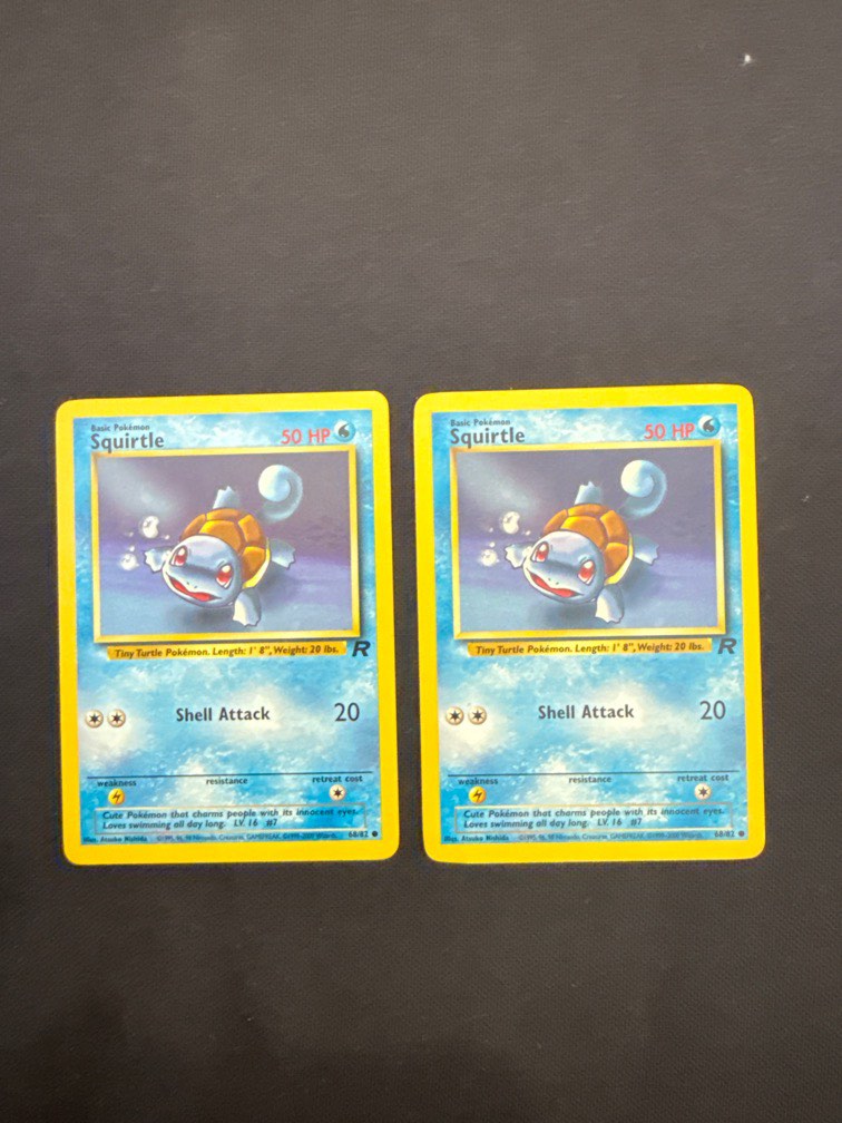 1995 squirtle pokemon card value 68/82 Amazon.com: Pokemon - Squirtle (63/95) main image 1