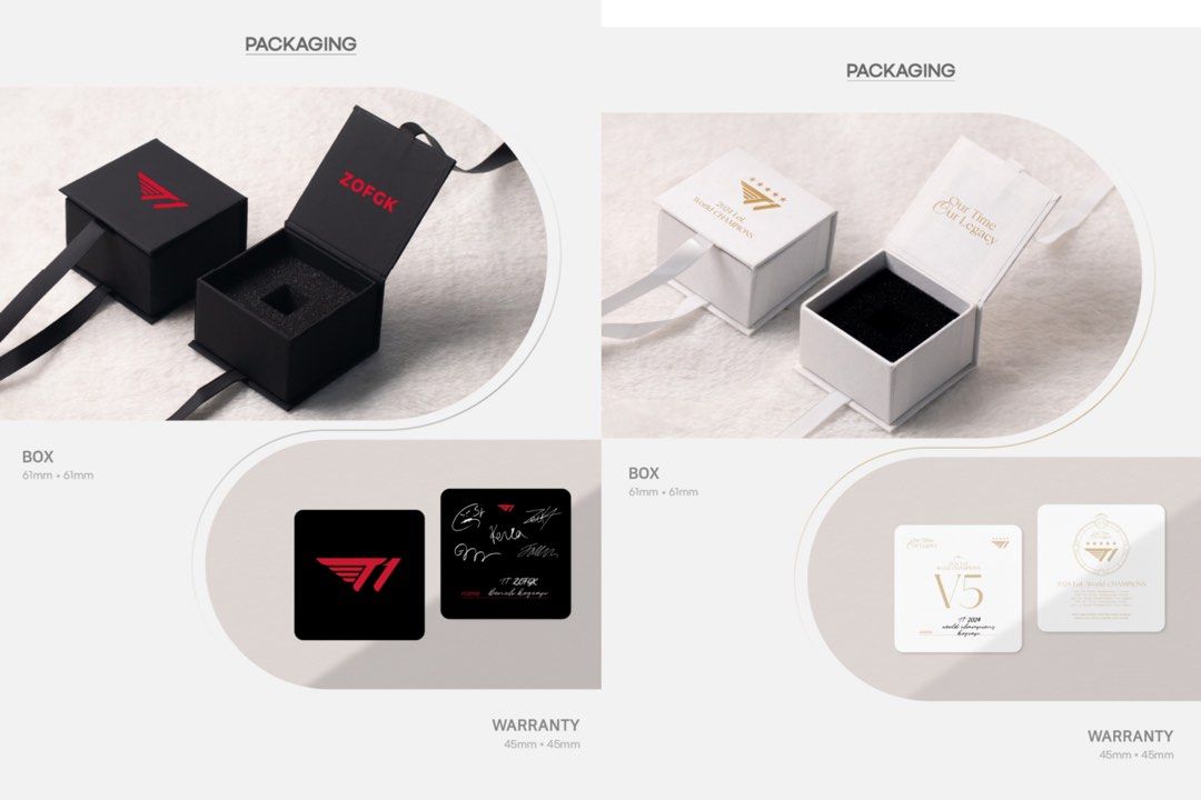 T1 merchandise for the Worlds 2024 Champions Series T1 Faker, Video