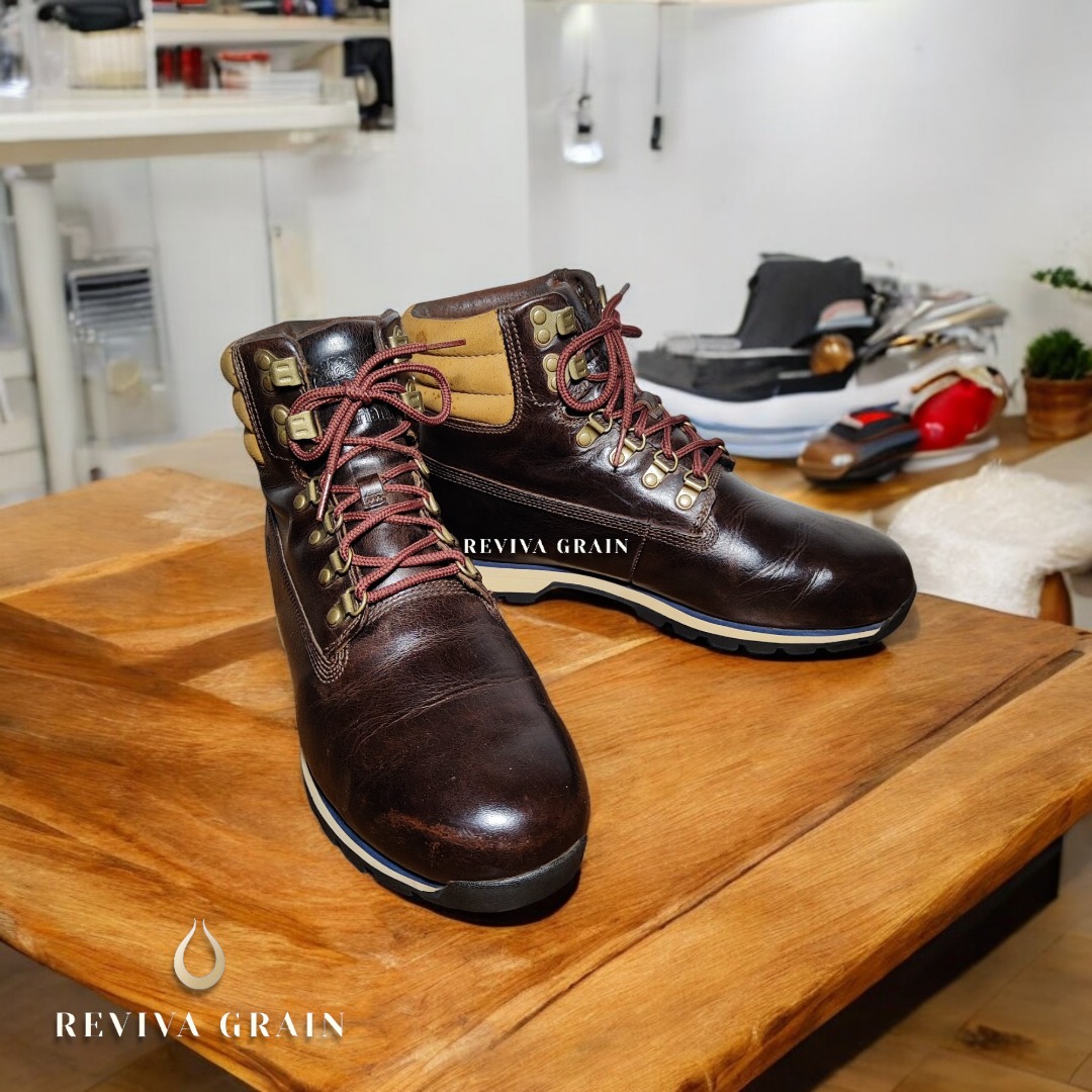 Timberland Hutchington Hiker Boots Fesyen Pria Sepatu Sepatu Boot di Carousell