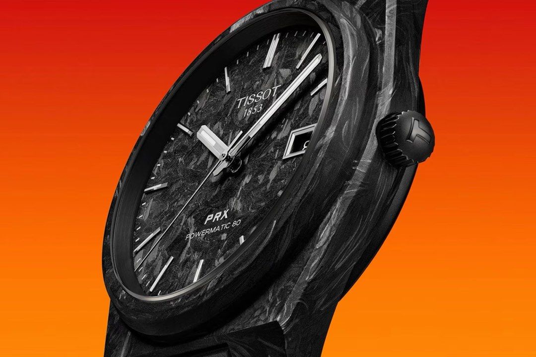 🔥 Tissot PRX Powermatic 80 – Forged Carbon Limited Edition | Like New 🔥 (Category: Watches) located in Singapore. Submitted by kiffkiffkiff (Listing ID 1334999083, Image 3). Description: Tissot PRX 40 Powermatic 80 Forged Carbon Ref. T137.907.97.201.00 Letting go of my Tissot PRX 40mm Forged Carbon – a rare, bold twist on the iconic PRX with a cutting-edge forged carbon case and automatic movement. 🖤 Like New Condition – worn twice, meticulous
