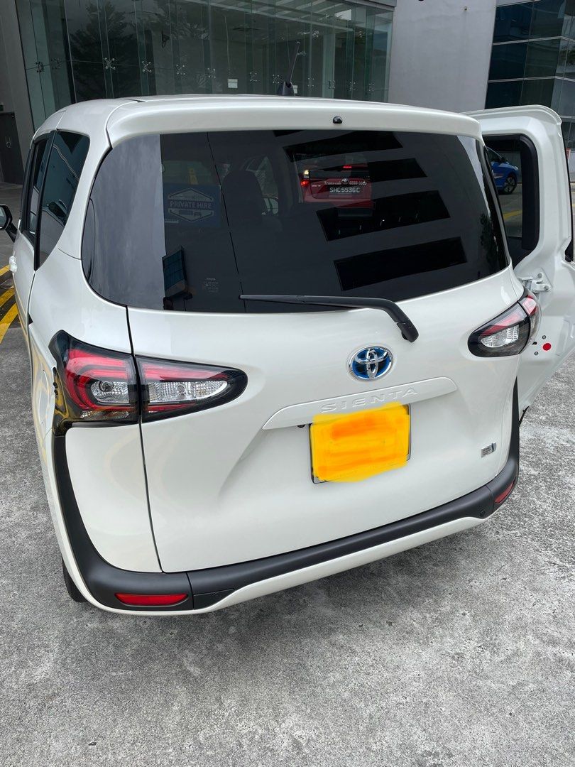 Rental Toyota Hybrid Sienta for rent. Personal or Phv Grab Tada Gojek62885347400963113
