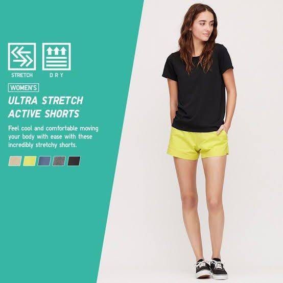 Uniqlo ultra stretch active shorts outlet