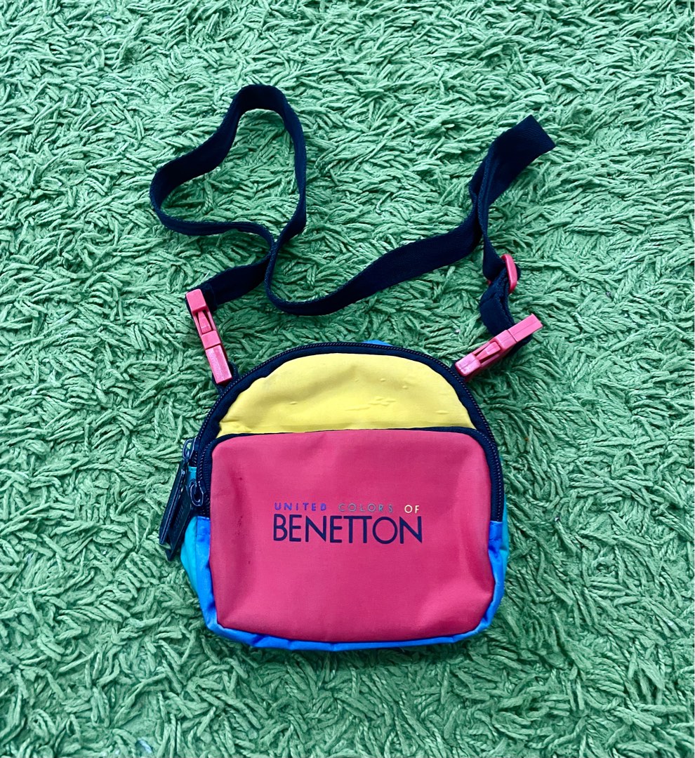 United Color Of Benetton Mini Sling Bag Men s Fashion Bags Sling Bags on Carousell