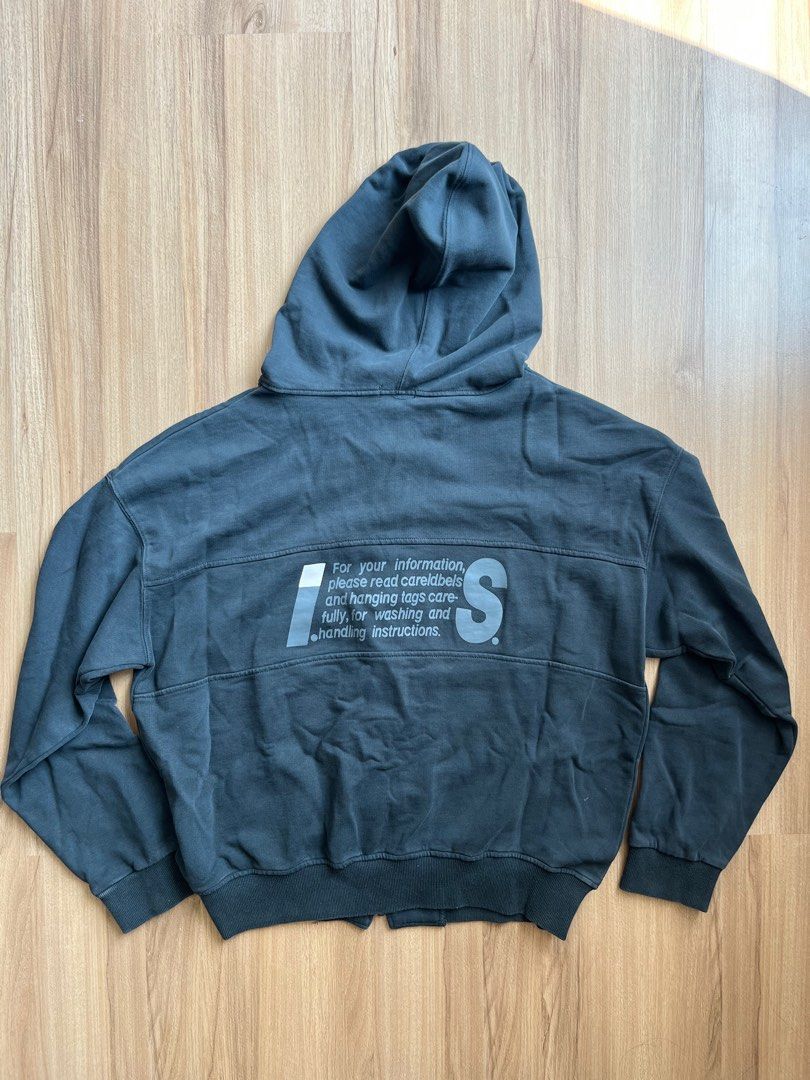 Vintage Issey Miyake Half Zip Zip Stretch Sweatshirt Size S