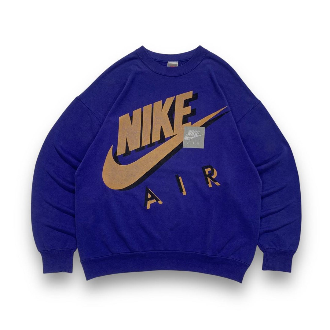 Vintage 90s nike air sweatshirt big logo jumper discount