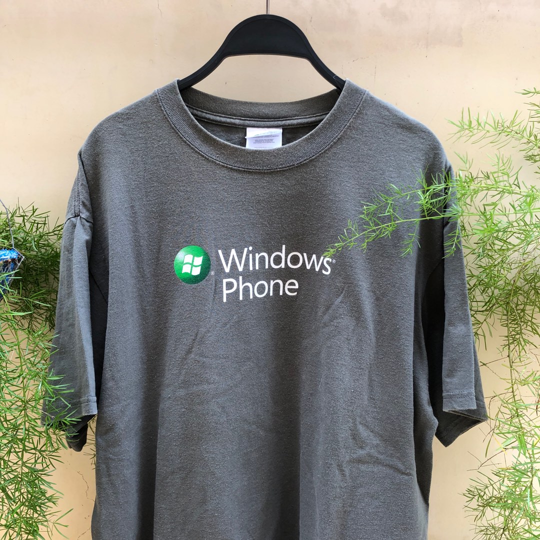 Vintage Windows Phone Tech Tee Women s Fashion Tops Shirts on Carousell