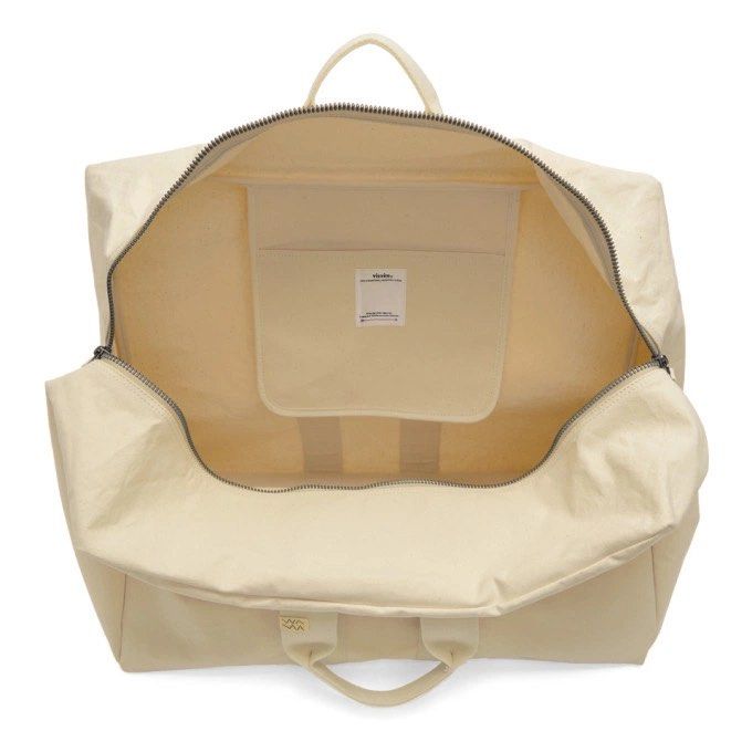 VISVIM STENCIL CANVAS TOTE Fサイズ アイボリー VISVIM STENCIL CANVAS TOTE Fサイズ アイボリー Visvim Ivory