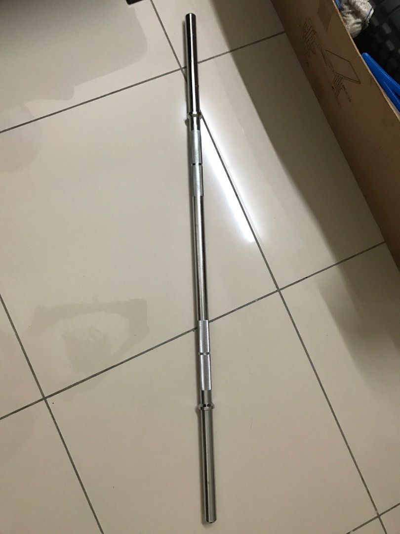 Weight training bar 28 mm 1.20 m clearance