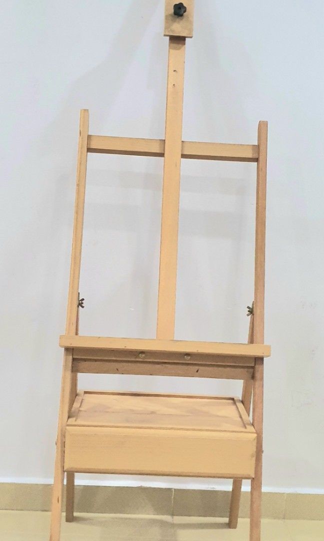 Drawin Stand Welcome Board Display Stand |Art Sketch Drawing Stand with drawers ...