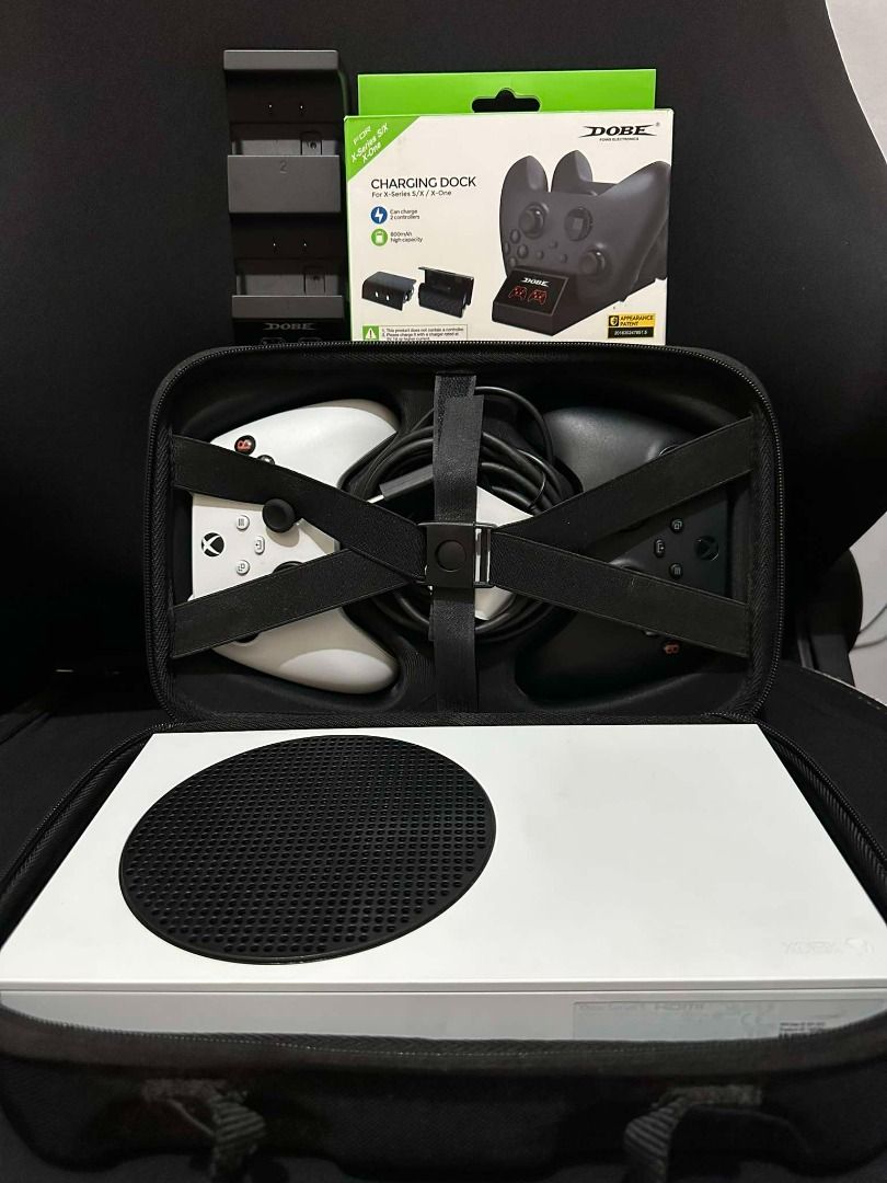 Xbox Series S Console 512GB SSD with 2 Xbox Controllers and Charging ...