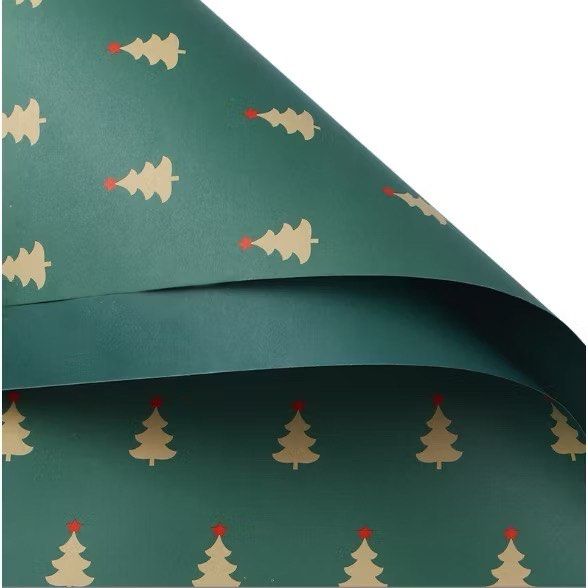 10 sheets/Roll Christmas Kraft gift wrapper (Category: Craft Supplies & Tools) located in Malabon City. Submitted by heyitskhen (Listing ID 1335143296, Image 2). Description: 10 sheets per order 1 design only per order Size: 50x70cm.