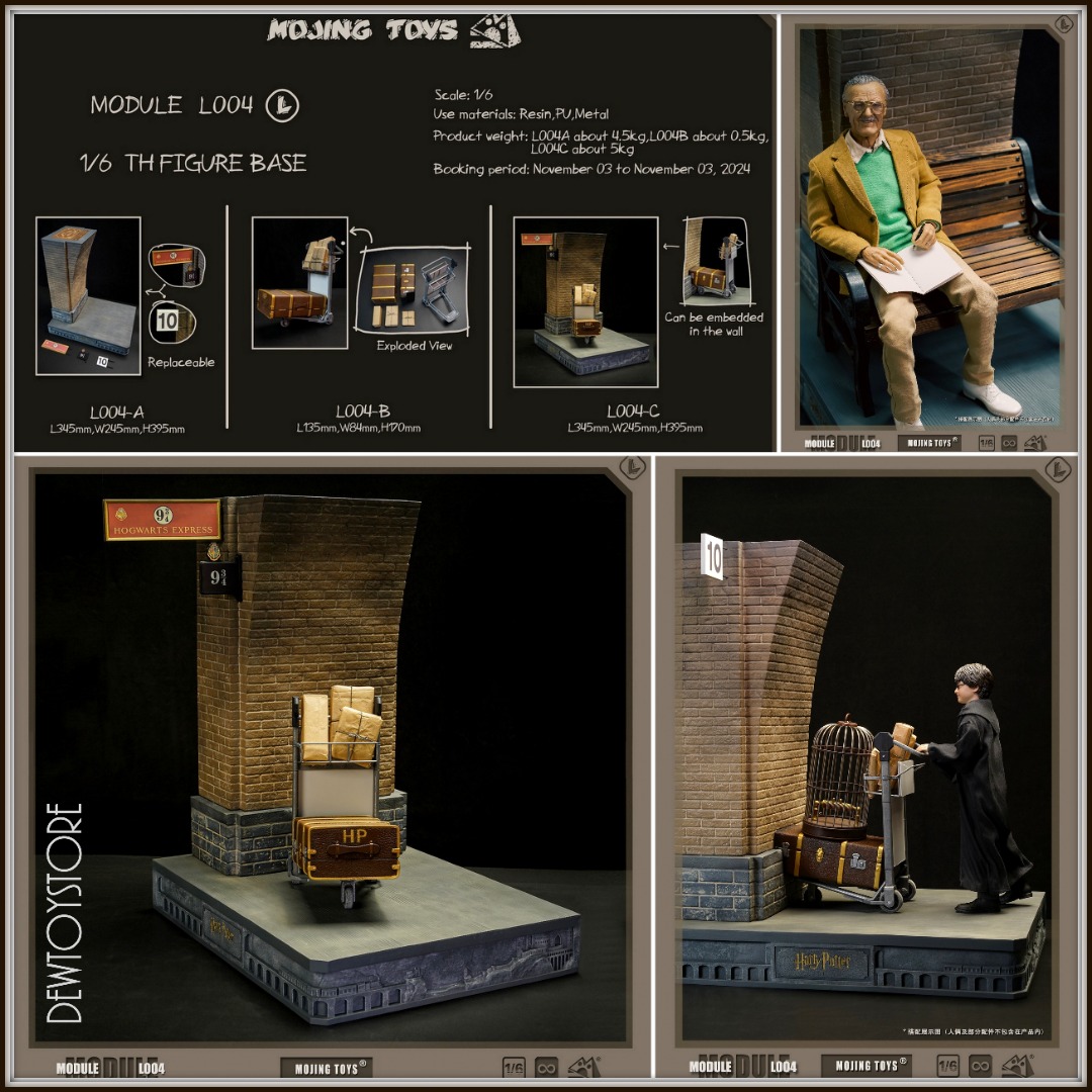 mOjingToys 1/6 クリプトナイト ルーインズ ジオラマ L006 MOjingToys