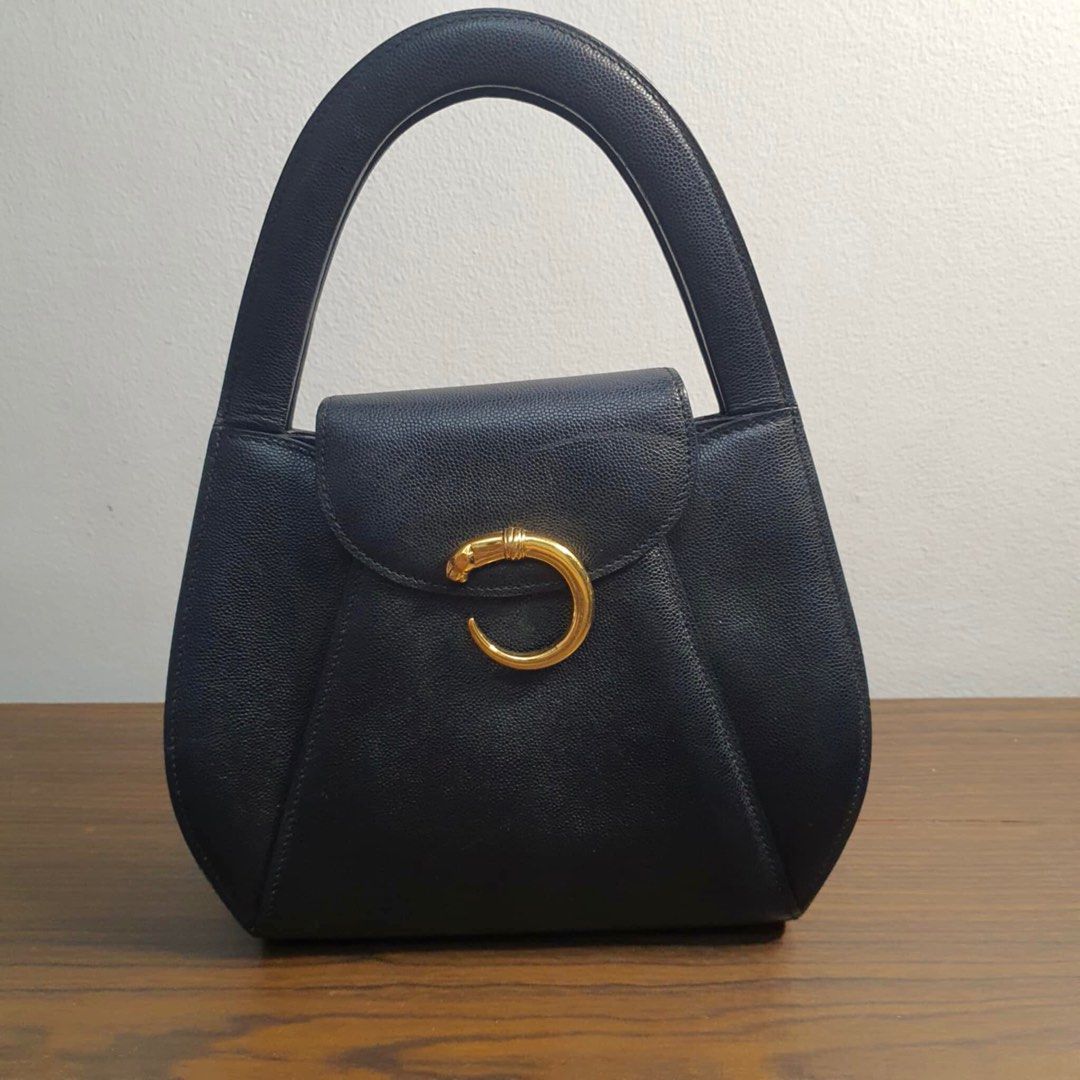 💯 Cartier Panthere bag (Category: Luxury Bags & Wallets) located in Las Pinas. Submitted by ydnam0815 (Listing ID 1335075580, Image 1). Description: 💯 Original Cartier Panthere bag Used but not abused Broken zipper pull With scuffing due to use and storage ( see pics) No dust bag Negotiable (pm me).