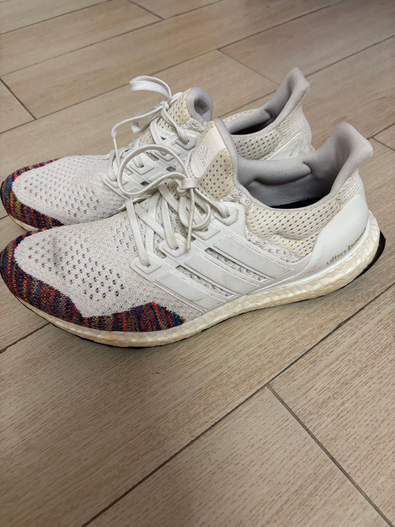 Ultra boost 1.0 white rainbow sales