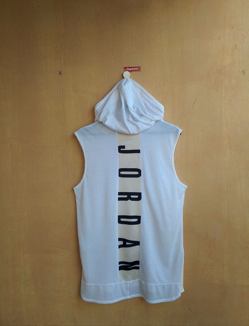 Air Jordan dri fit sleeveless hoodie