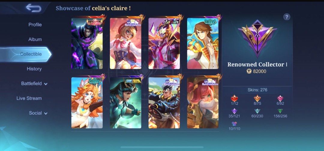 akun mlbb full sanrio & btc ada neobeast fred ,legend alucard negoable ...
