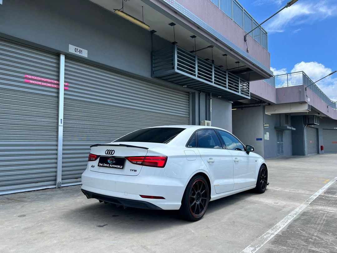 Audi A3 Sedan 1.4 TFSI S tronic (A) (Category: Used Cars) located in Singapore. Submitted by drivegallery (Listing ID 1335154408, Image 2). Description: MONTHLY FROM $1000 Looking for a fuss-free car purchase experience? From $500 Driveaway ✅ - LOWEST Interest Rate From 2.48% - Flexible Finance Schemes - Full Loan Availability - HIGHEST Trade In Quote ☎️Contact Number Javan- 9323 2295.