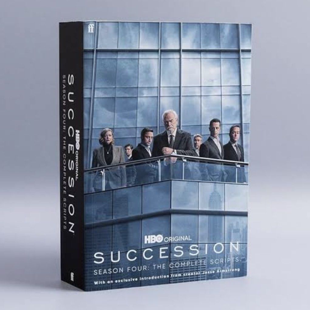 Succession Script Books Authentic HBO Succession Season 4 The Complete Scripts Book, Hobbies ...