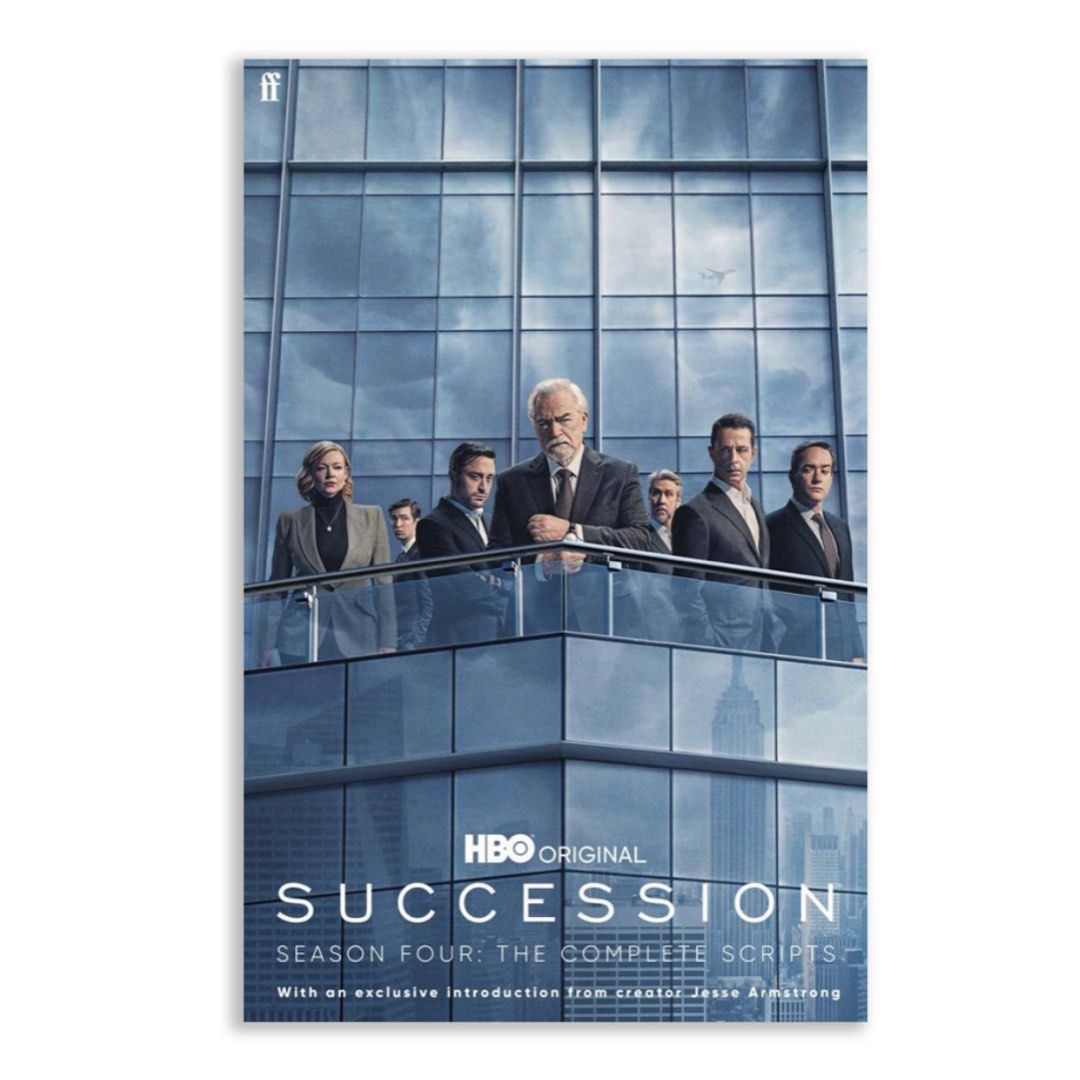 Succession Script Books Authentic HBO Succession Season 4 The Complete Scripts Book, Hobbies ...