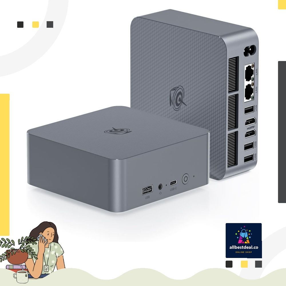 Beelink EQR6 AI PC With 1TB SSD Beelink EQR6 Mini PC - AMD Ryzen 9