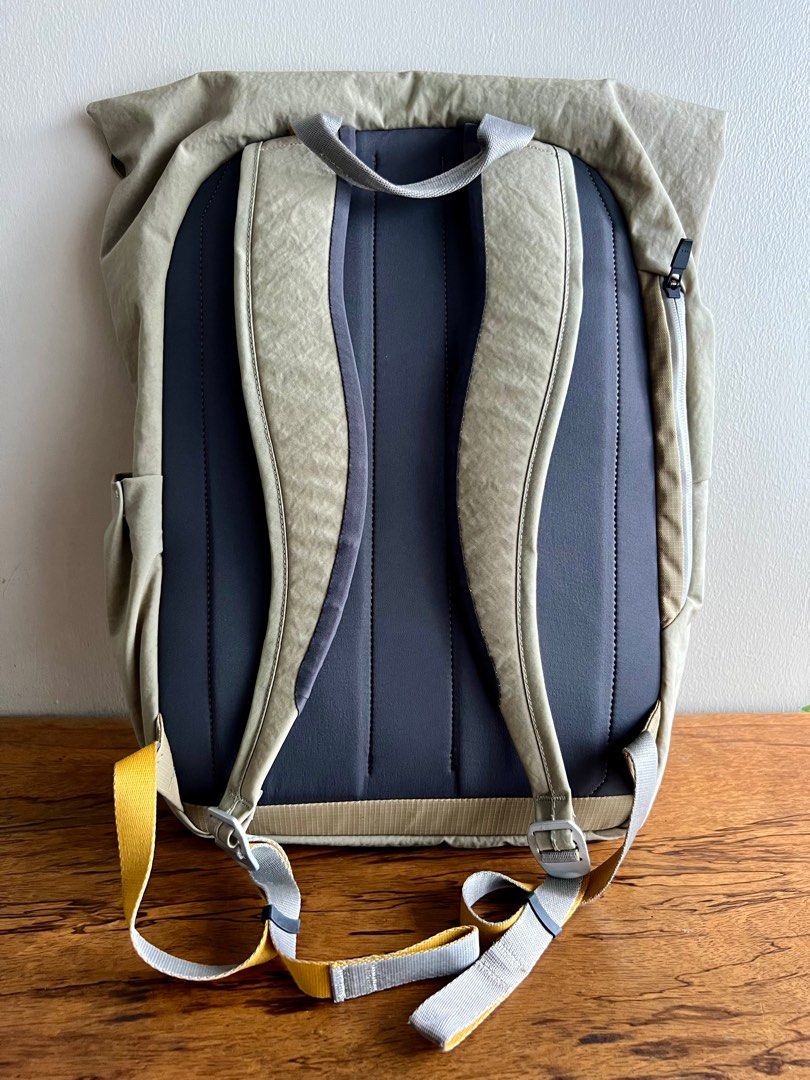 BELLROY Melbourne Compact Backpack (Category: Backpacks) located in Manila. Submitted by LessThan (Listing ID 1335162272, Image 2). Description: Intact body and functional zippers. No hidden issues. Decluttering and no longer used. Meeting Place & Pick-up: Market-Market or BGC Near Mckinley Hill Delivery: Anywhere in the Philippines. Specification/Details: This slim urban backpack features pared-down aesthetics and easy access, to keep modern pro