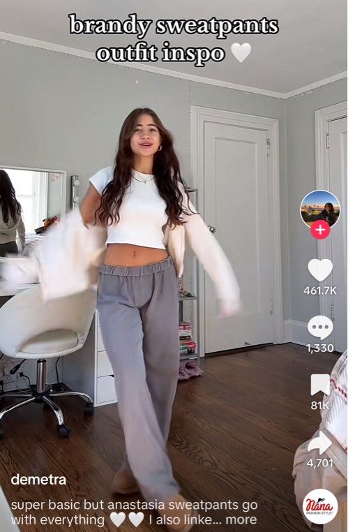 Brandy sweatpants outfit best sale