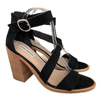 Steve madden strappy block heels on sale