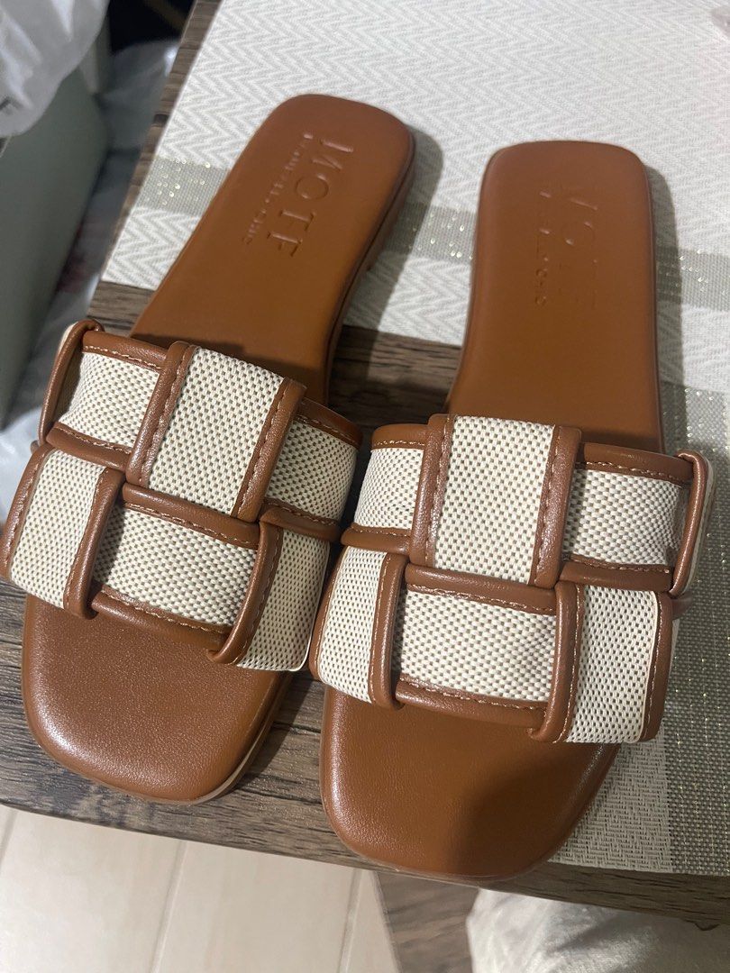 brown sandals (Category: Flats & Sandals) located in Quezon City. Submitted by declutterwsof (Listing ID 1335085324, Image 3). Description: bought from shein never worn just tried it on EUR 36 - fits size US 6 to 6.5.