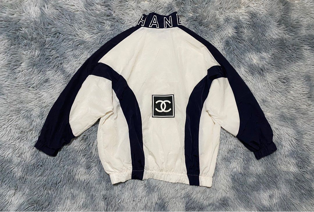 Mens chanel windbreaker jacket discount