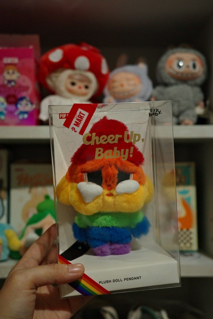 Cheer Up, Baby! Plush Doll Pendant (Category: Plushies & Soft Toys) located in Quezon City. Submitted by mrsdomsans (Listing ID 1335149104, Image 2). Description: Authentic Popmart.
